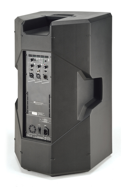 2-WAY ACTIVE SPEAKER WITH BLUETOOTH CONNECTION, 3 INPUT CHANNELS
